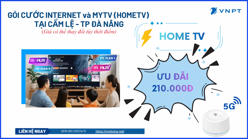 Lắp mạng VNPT tại Cẩm Lệ