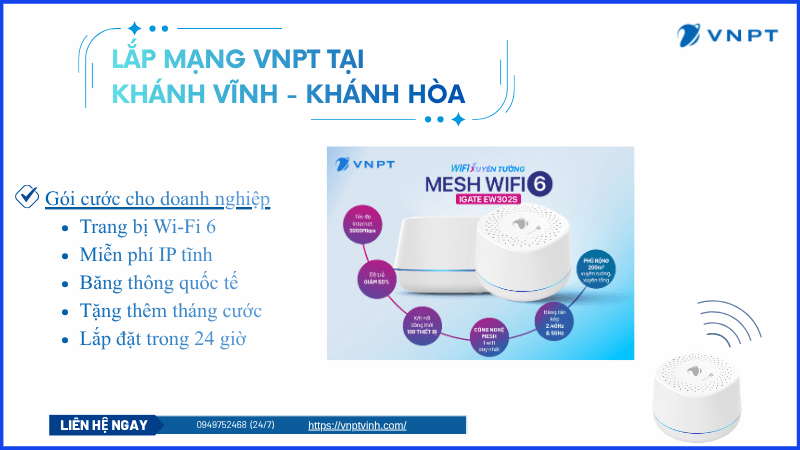 Lắp đặt mạng VNPT Khánh Vĩnh Lắp đặt mạng VNPT Khánh Vĩnh