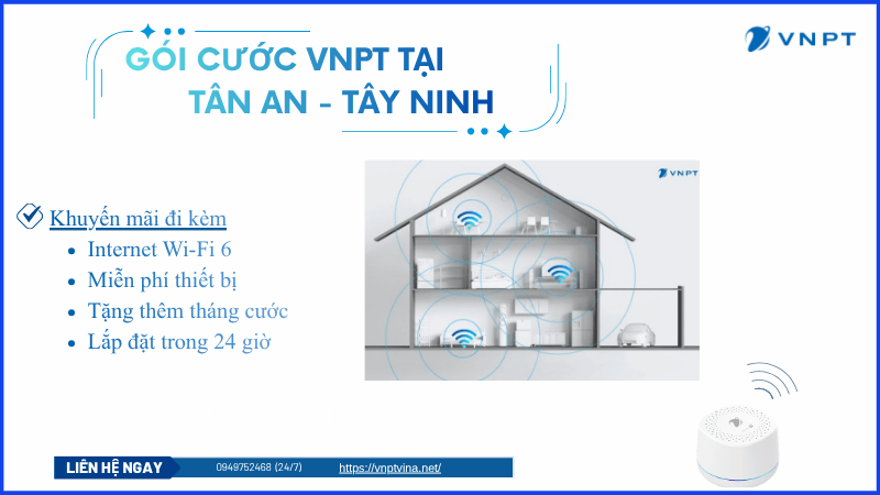 Lắp đặt mạng VNPT Tân An Lắp đặt mạng VNPT Tân An