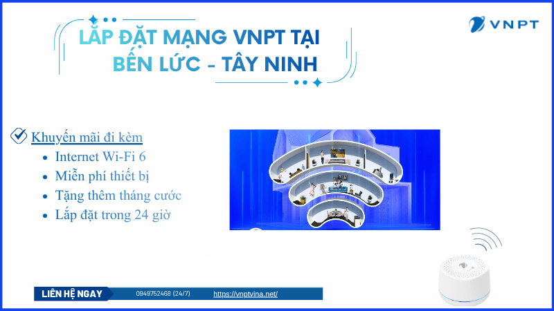 Lắp mạng VNPT Bến Lức Lắp mạng VNPT Bến Lức