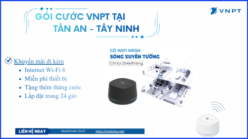 Lắp mạng VNPT Tân An Lắp mạng VNPT Tân An