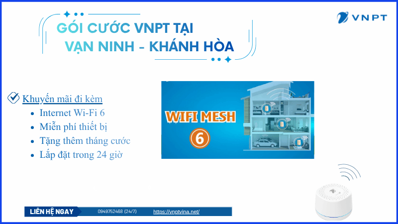 Lắp mạng VNPT Vạn Ninh